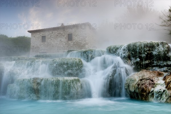 Thermal waterfalls