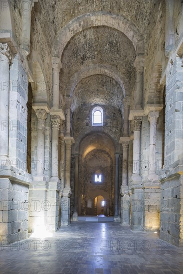 Interior of the basilica