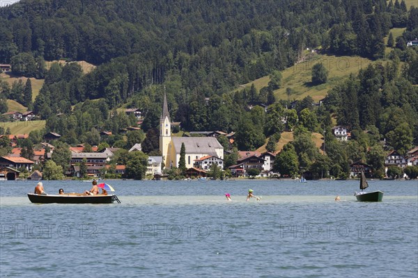 Townscape with the Parish Church of St. Sixtus