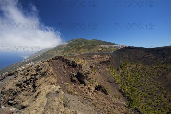 San Antonio volcano in the Monumento Natural de Los Volcanes de Teneguia park