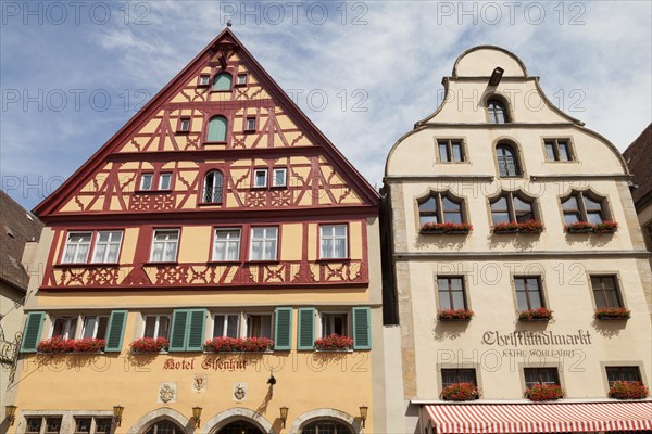 Eisenhut Hotel and the Kaethe Wohlfahrt Christkindlmarkt building