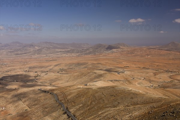 View of the Valle de Santa Ines from the Mirador de Morro Velosa