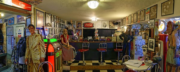 Historic bar in the Hackberry General Store