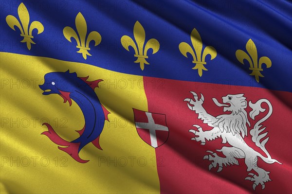 Flag of Rhone-Alpes