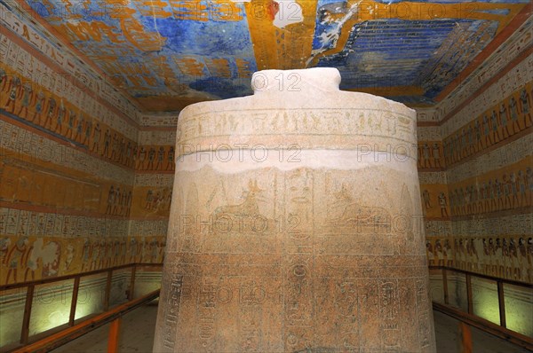 Interior of Tomb KV3