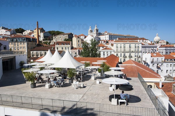 Terrace of the Portas do Sol Bar and Restaurant