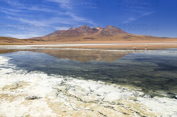 The lake Laguna Canapa