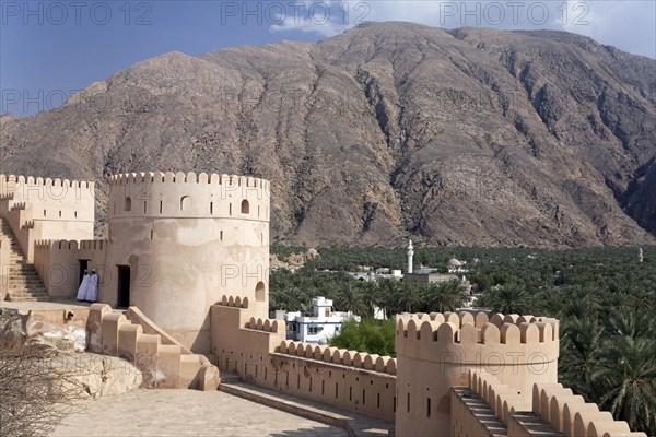 View from Nakhal Fort or Husn Al Heem