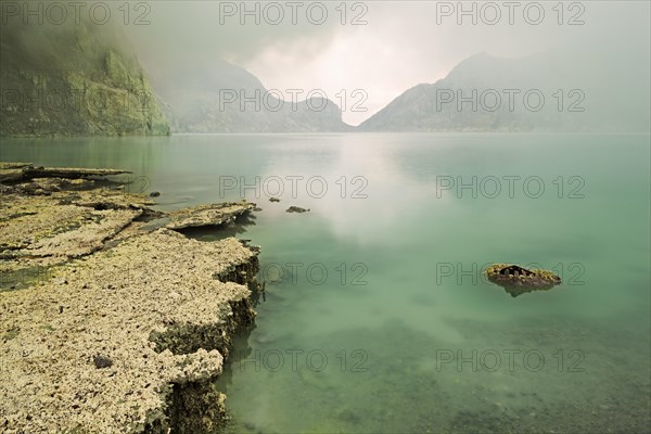 Crater lake of Kawah Ijen