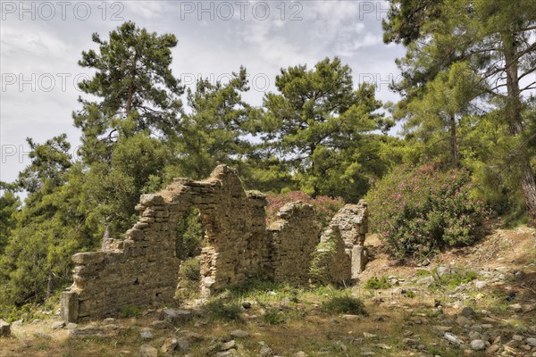 Ruins of the ancient city of Lyrbe or Seleucia