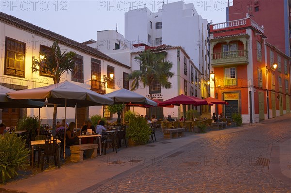 Placeta de Borrero in the historic town centre of Santa Cruz de La Palma