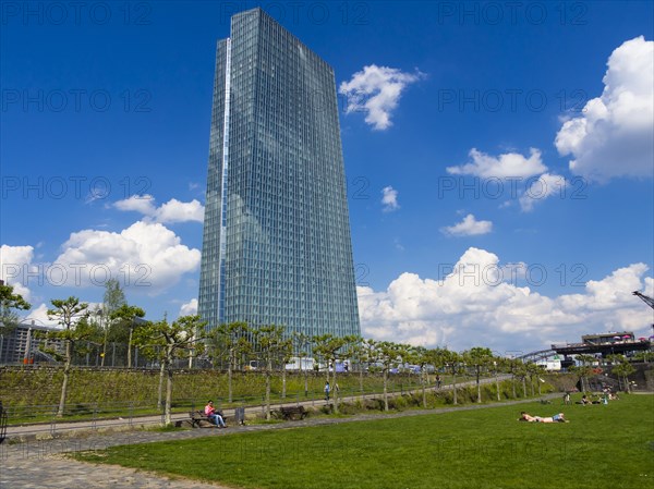 The new building of the European Central Bank