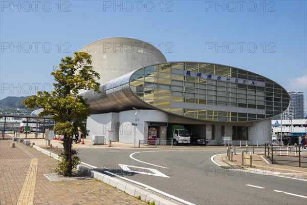 Modern building at the harbour