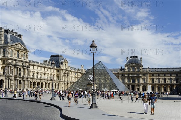 Glass pyramid