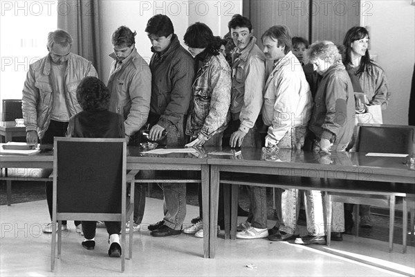 East German citizens travelling