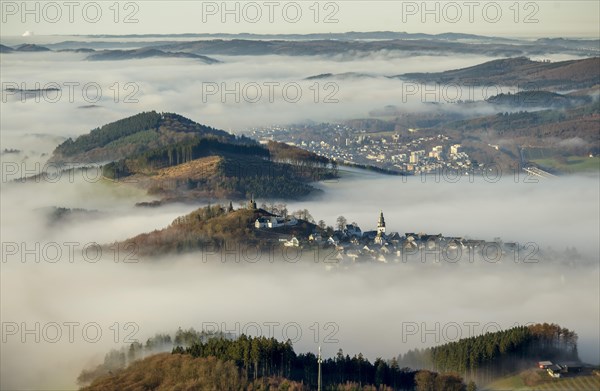 Eversberg in the fog