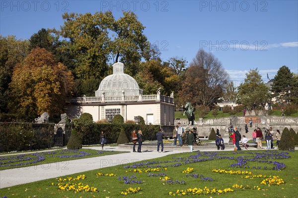 Mirabell Gardens in autumn