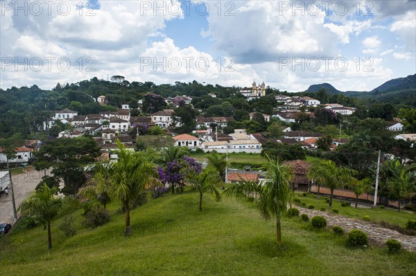 Overlooking the historical town of Tiradentes
