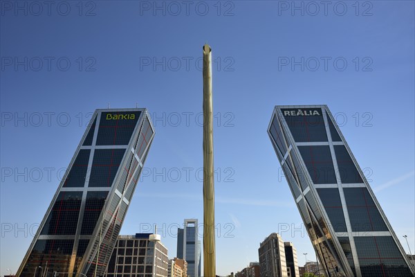 Modern office towers