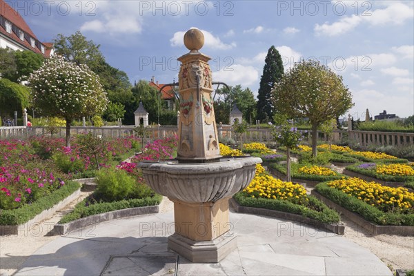 Pomeranzengarten garden at Schloss Leonberg castle