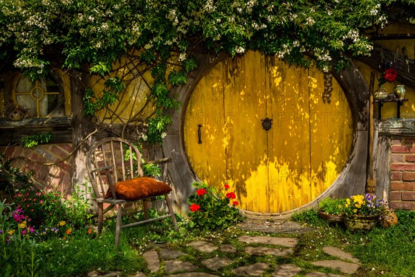 Hobbit-hole in Hobbiton