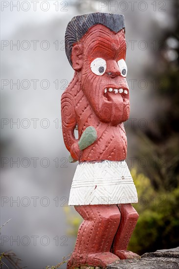 Maori carving