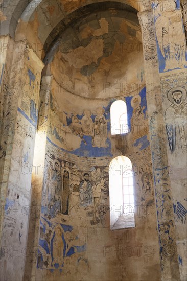 Frescoes in the interior