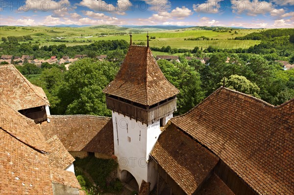 Szekely medieval fortified church of Viscri