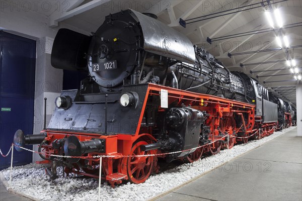 Steam locomotive 23 1021