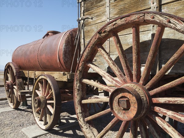 Displayed wagons