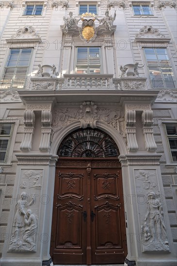 Entrance of the former city palace of Prince Eugene