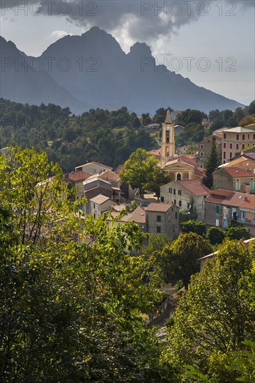 Mountain village of Evisa