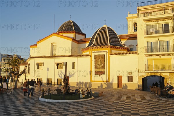 Church of San Jaime in evening light