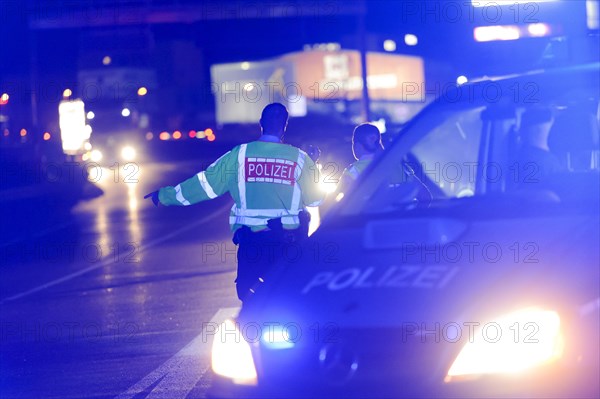 Accident on the B27 road near Leinfelden-Echterdingen