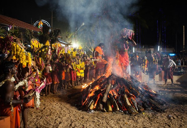 Firewalker ceremony of Agni Kavadi