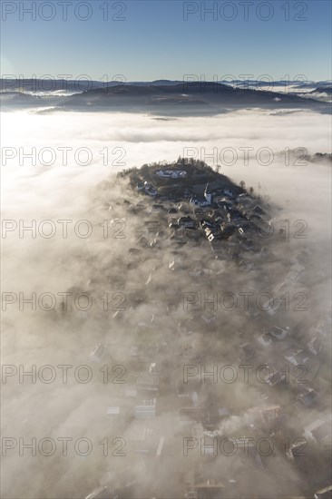 Eversberg in the fog