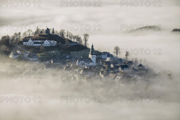 Eversberg in the fog