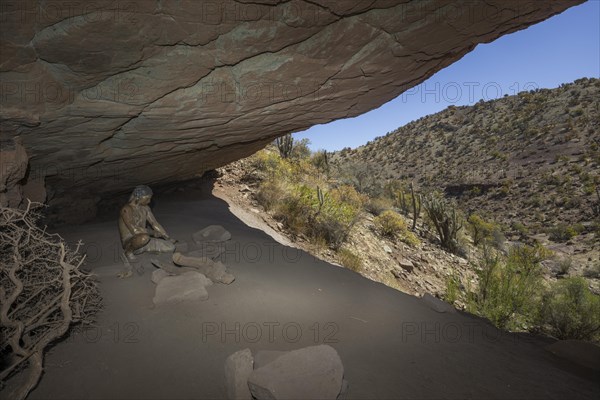 Rock overhang