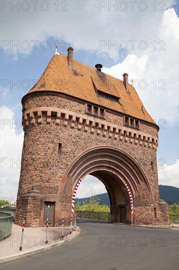 Gate of the Main river bridge