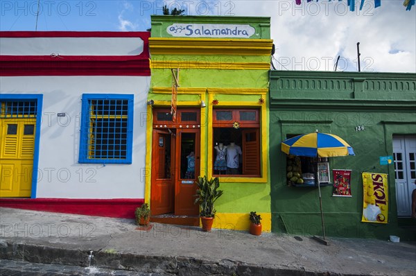 Colourful colonial architecture