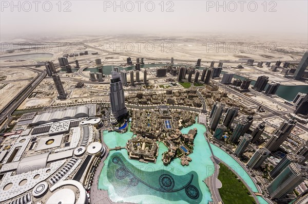 View from Burj Khalifa