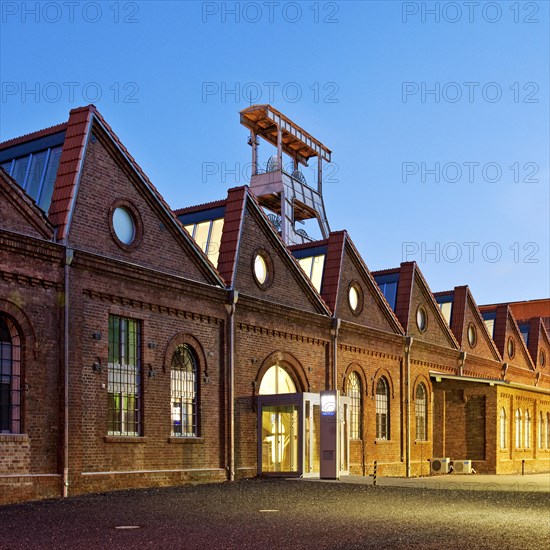 Zeche Ewald colliery at dusk