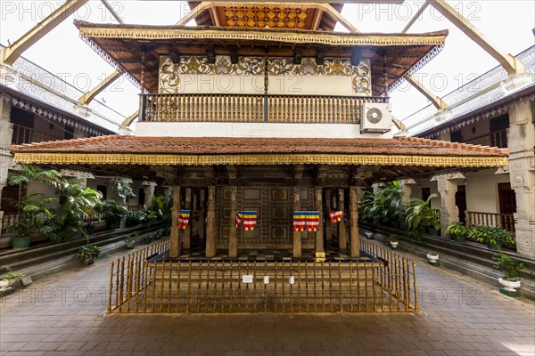 Holy Shrine in the Temple of the Sacred Tooth Relic