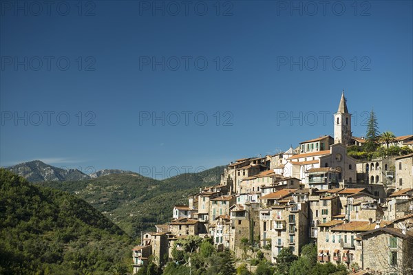 Medieval village in the mountains