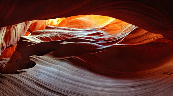 Yellow-red sandstone formations