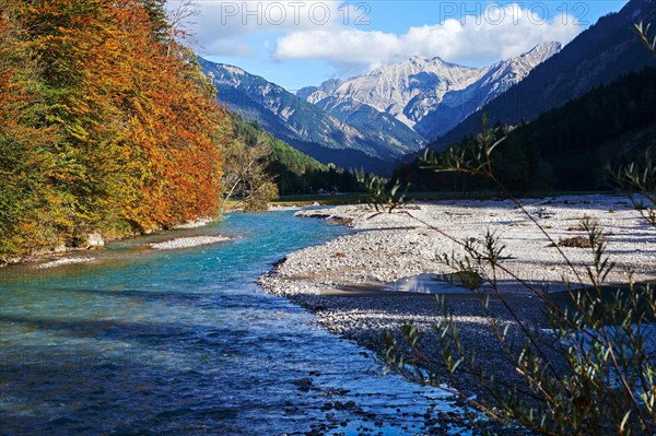 Isar river at Vorderriss