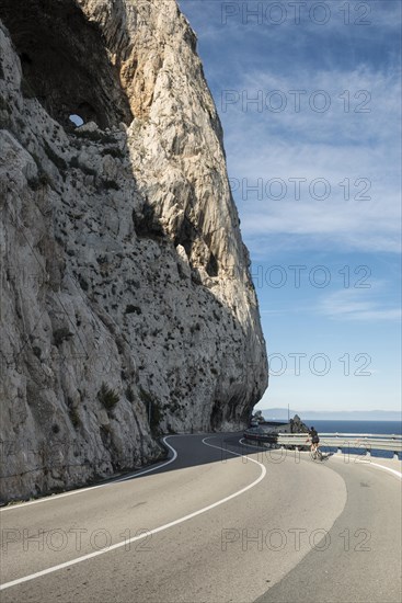 Coastal road at Capo Noli