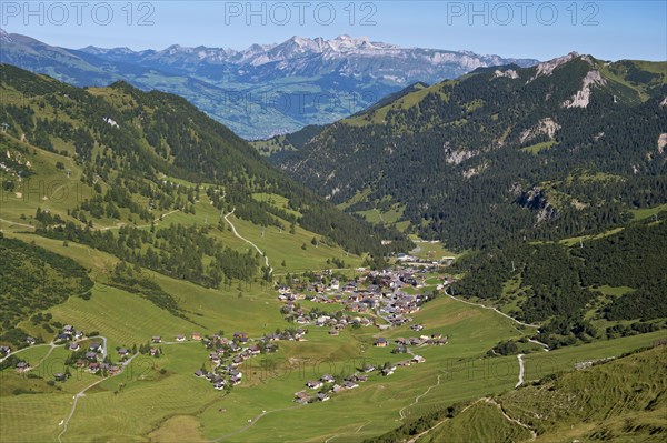 View into the Malbun Valley