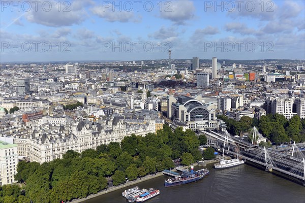 Views of London with the River Thames