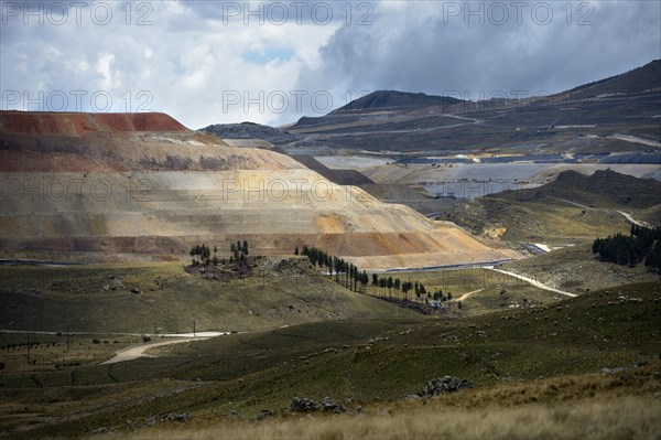 Opencast mine